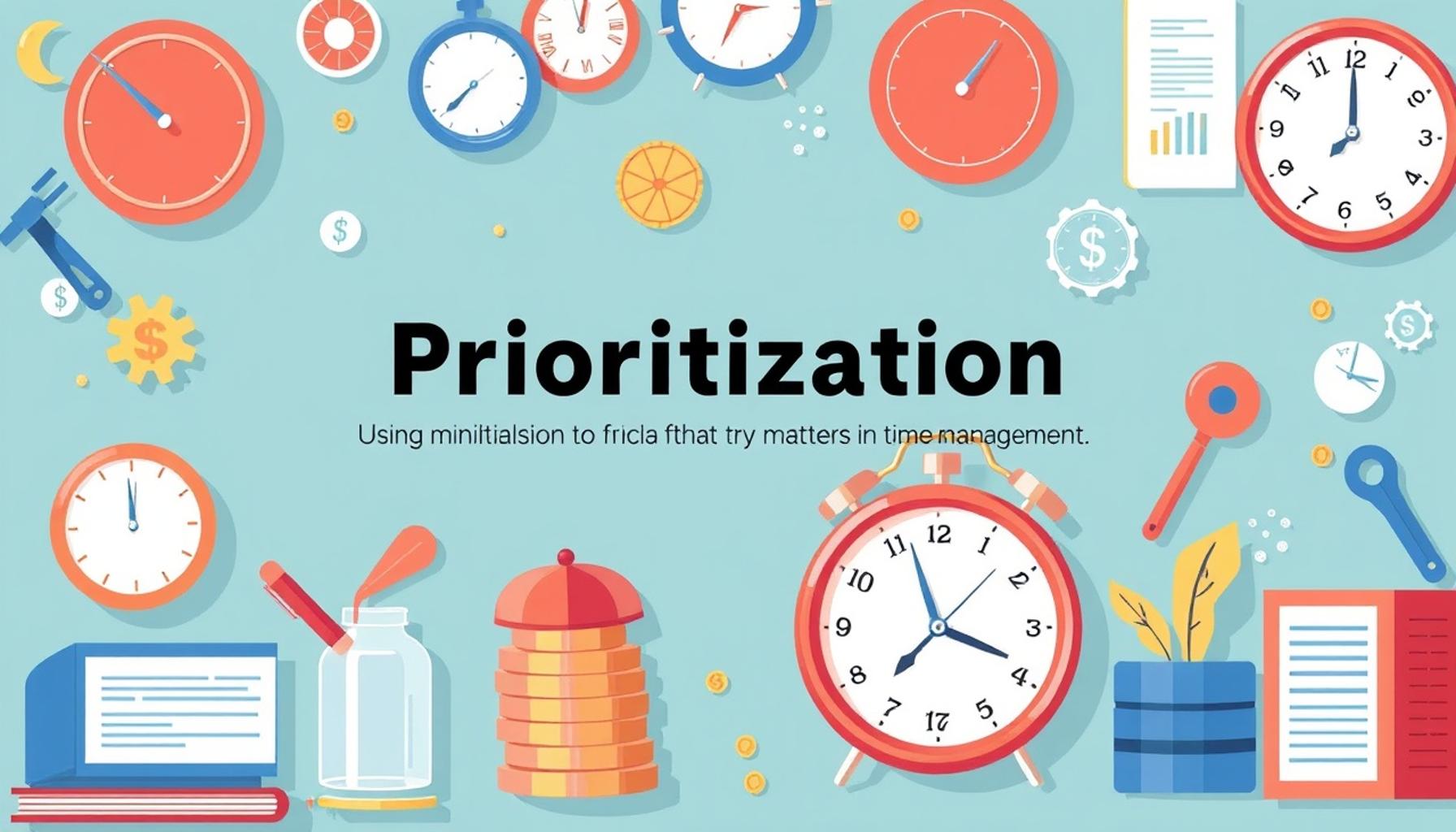The Power of Prioritization: Using Minimalism to Focus on What Truly Matters in Time Management