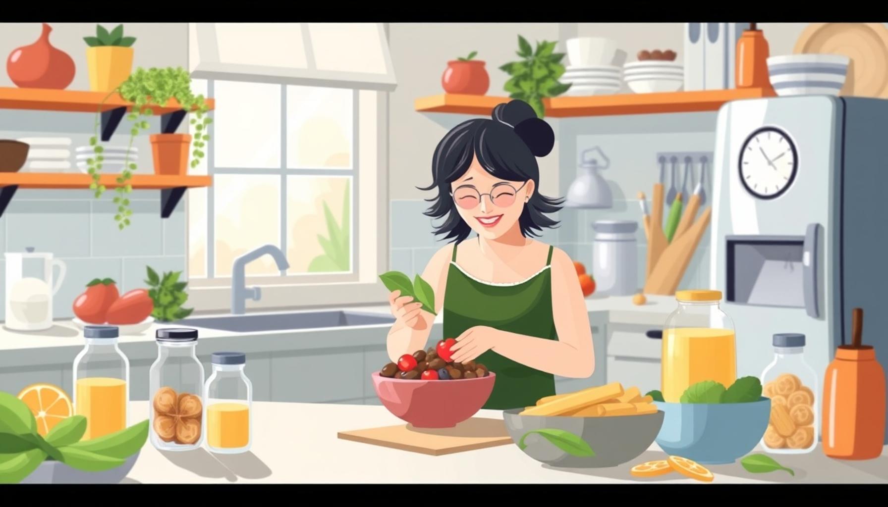 Mindful Living in the Kitchen: Preparing Simple and Conscious Meals in a Minimalist Home