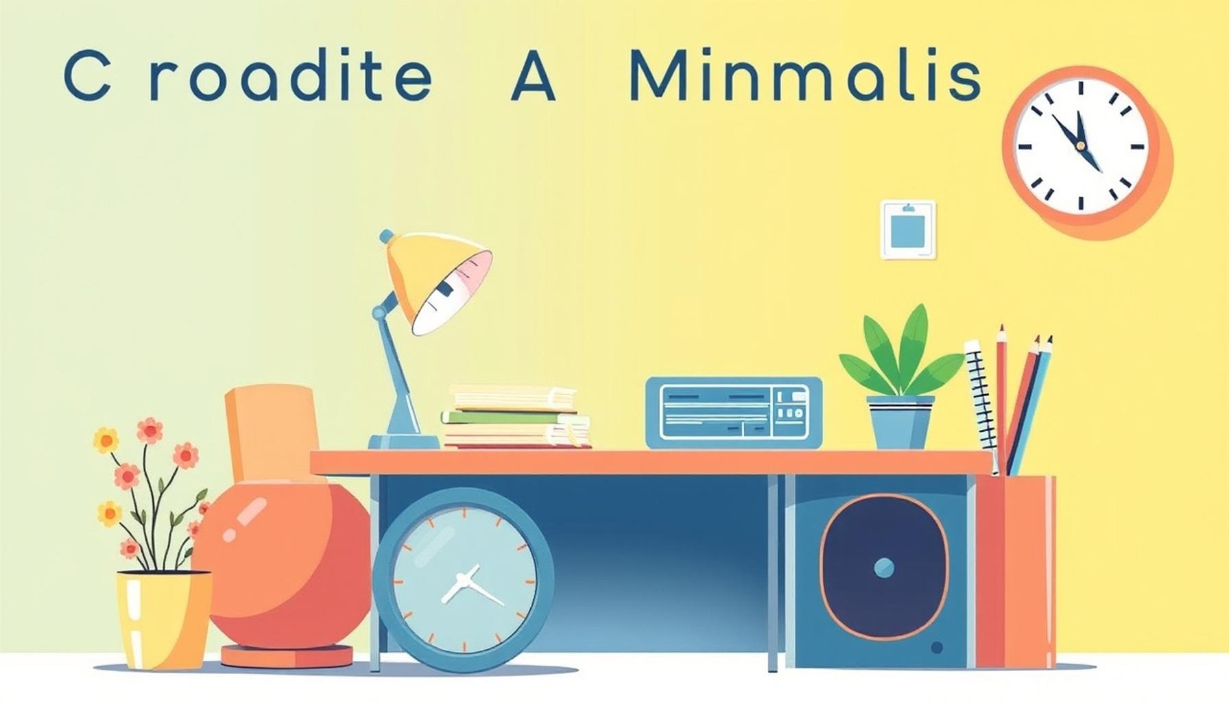 Creating a Minimalist Daily Routine: Streamlining Your Day for Maximum Efficiency